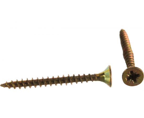 Набор универсальных саморезов Стройбат желтопассивированных 3,5-4мм 600 шт 204511 – изображение 10