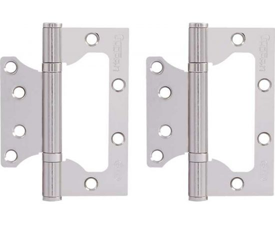 Петля НОРА-М накл. ун. 800-4"" FHP-ЕСО СP хром.покр. без колп. 100х75х2,5 15526 