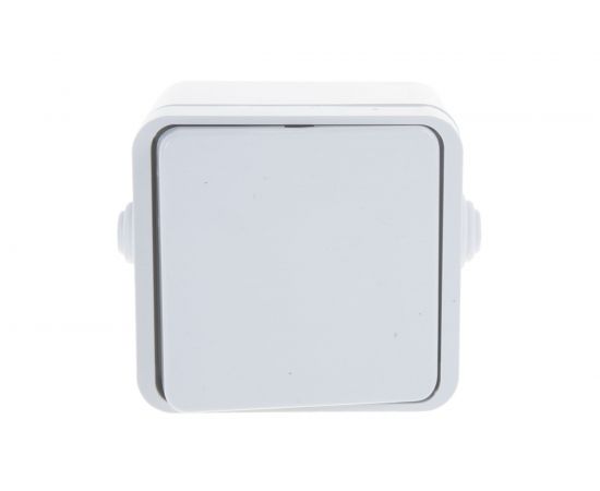 Выключатель IN HOME 1кл AQUA белый п/герм 3100 4690612000428 