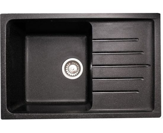 Кухонная мойка GranAlliance GA-41 черный GA-41-308 