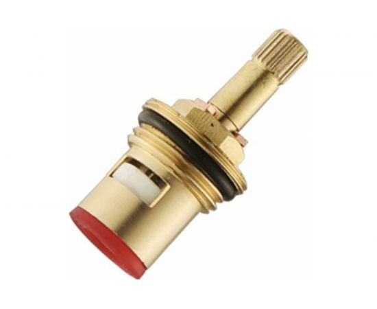 Керамическая кран-букса Профсан ПСМ 1/2"", 15 шлицов, удлиненная 2 резьбы PSM-1292-15 