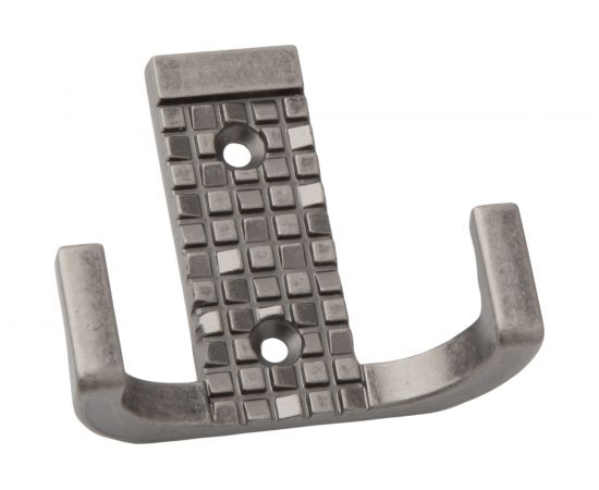 Мебельный крючок KERRON Д70 Ш60 В25, черненый старинный цинк KR 0160 BAZ 