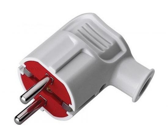 Штепсельная вилка MONO ELECTRIC L-Модель, с заземлением, в упаковке 170-010002-807 