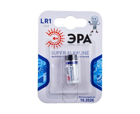 Батарейка ЭРА LR1-1BL C0045625 