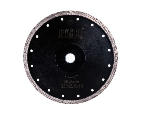 Диск алмазный по керамике для плиткорезов CPSP (230х25.4х2.0х10 мм) ГРАНИТ 250830 