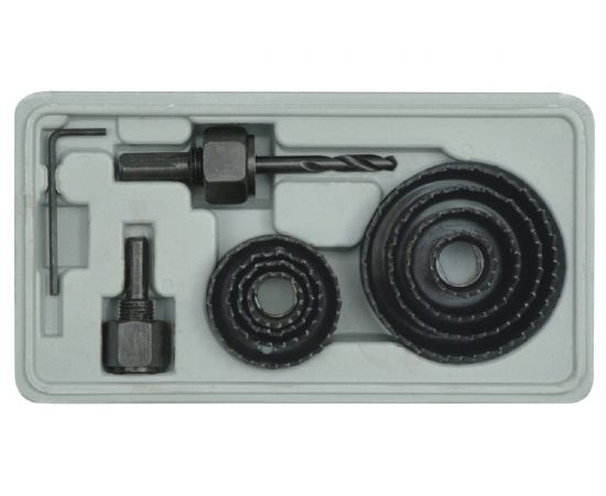 Пилы кольцевые по дереву 11 шт, 19-64 мм VOREL 22570 