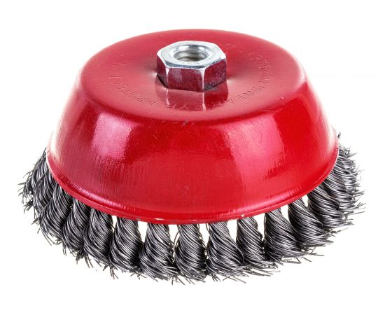 Кордщетка чашечная для УШМ (витая жесткая) 150 мм Профессионал 9633 
