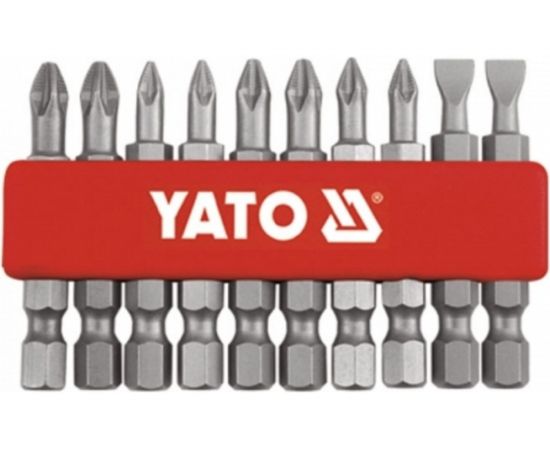 Набор бит 50 мм, 10 шт YATO YT-0483 