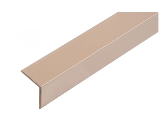 Самоклеящийся уголок GAH ALBERTS алюминий, маккиато, 17.8x18x1.8 мм 431938 