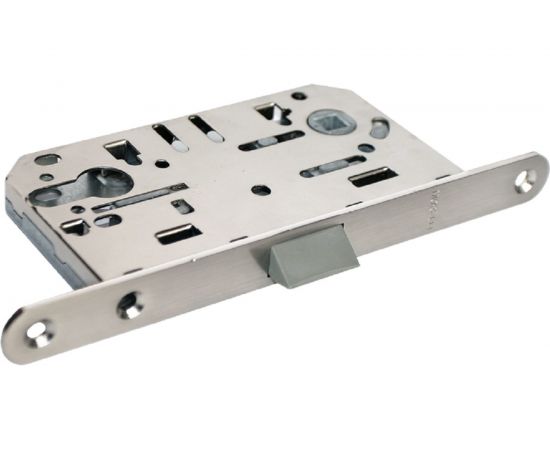 Бесшумная защелка под цилиндр MORELLI цвет-никель 1885P SN 9009452 