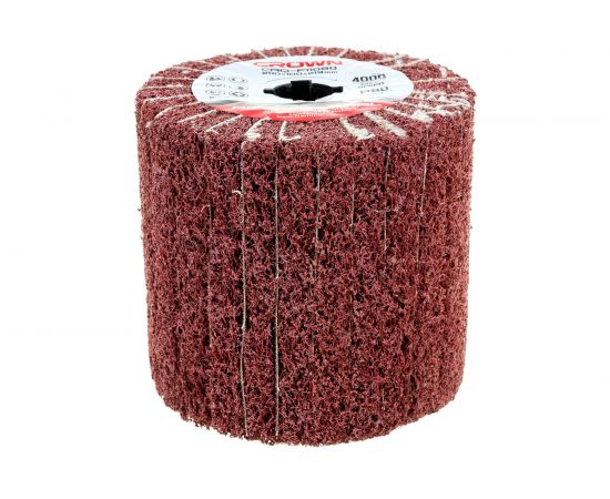 Щетка абразивная 110х100х19 мм, Р80 CROWN CAQ-F11080 