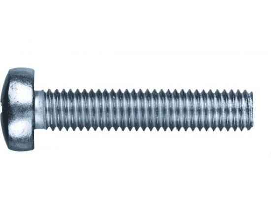Винт КРЕП-КОМП полуцилиндрическая головка цинк DIN7985 4х25 400шт вц425ф 