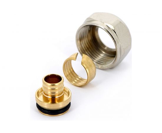 Соединитель Uni-Fitt обжим-В 16(2.0)х3/4""EK, для полиэтиленовых труб 681N1634 