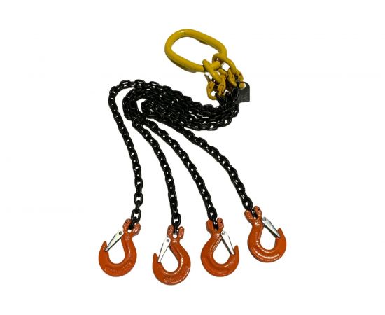 Цепной четырехветвевой строп ТРАСТ 4СЦ 4,3 т, 2500 мм, 8 класс 4687201915485 