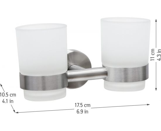 Стакан для зубных щеток Wonder Worker DALE двойной 80319 – изображение 2