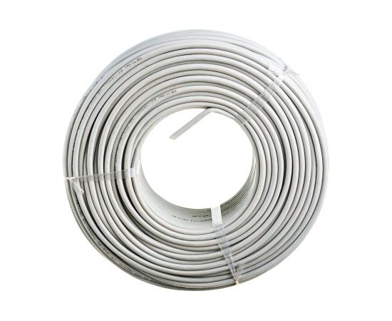 Кабель NETLAN U/UTP 4 пары, категория 5e, внутренний, PVC, серый, 100м EC-UU004-5E-PVC-GY-1 – изображение 2