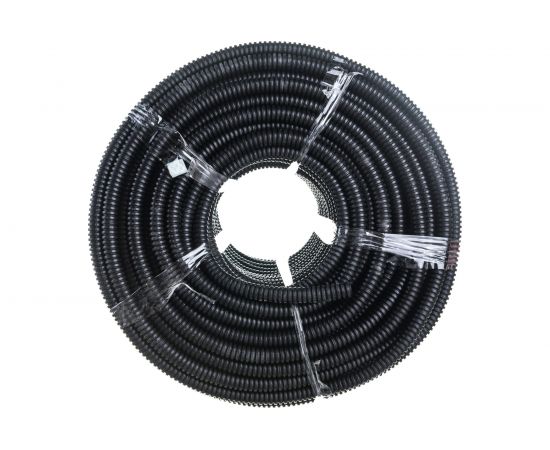 Легкая гофротруба УРАЛ ПАК ПНД 16 мм с протяжкой ""Строительная"" черная, м ГФ-1102016-100 – изображение 2