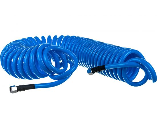 Шланг спиральный полиуретановый (10 м; 8x12 мм; резьба 1/4F) Berger BG BG1401 – изображение 2