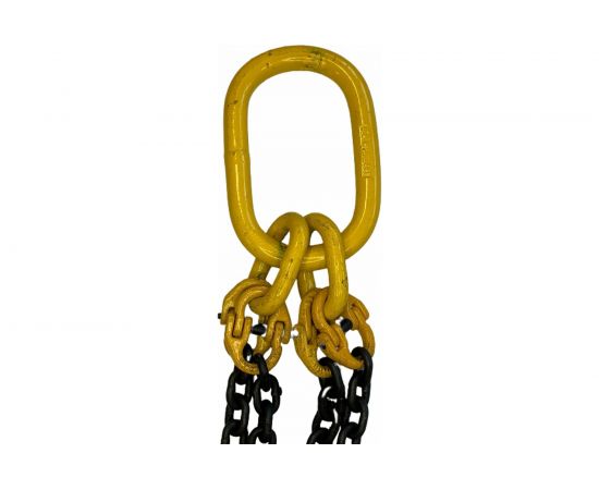 Цепной четырехветвевой строп ТРАСТ 4СЦ 4,3 т, 2500 мм, 8 класс 4687201915485 – изображение 2