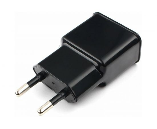 Адаптер питания Cablexpert 100/220V - 5V USB 2 порта 2.1A черный MP3A-PC-12 – изображение 2