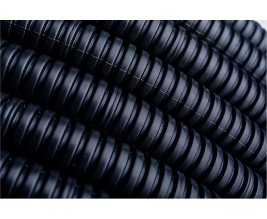 Гофрированная труба ЭРА ПНД черный d 20мм с зонд. легкая 100м Б0036825 – изображение 3