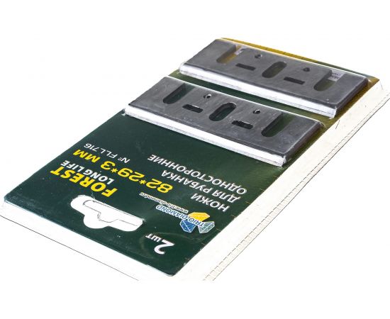 Ножи односторонние (2 шт; 82х29х3мм) для электрорубанка TRIO-DIAMOND FLL716 – изображение 3