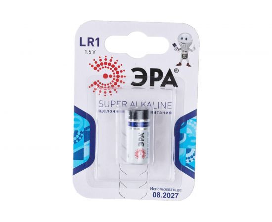 Батарейка ЭРА LR1-1BL C0045625 – изображение 3