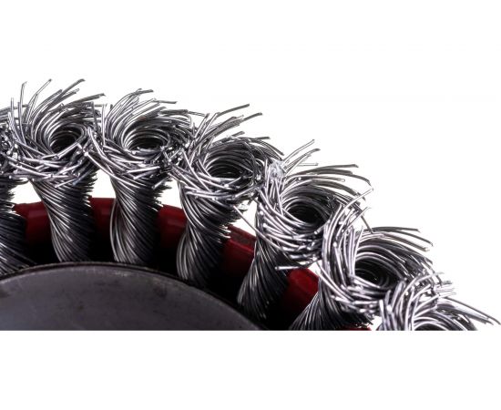 Кордщетка чашечная для УШМ (витая жесткая) 150 мм Профессионал 9633 – изображение 4