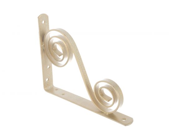 Фигурный кронштейн Домарт 200х150 мод.5 белый антик 171030 – изображение 5