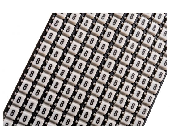 Маркер для кабеля DKC 0.5-1.5мм, символ ""8"", упаковка 200 штук MKF8S1 – изображение 7