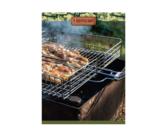 Универсальная решетка-гриль BOYSCOUT + картонный веер 61302 – изображение 8