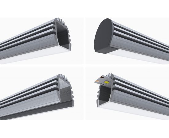 Алюминиевый круглый профиль APEYRON для светодиодной ленты, 1м. индивидуальная упаковка 08-17 – изображение 9