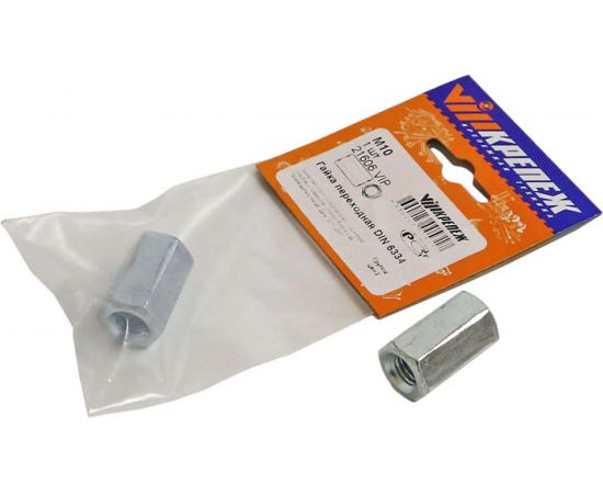 Переходная гайка VIPкрепеж DIN 6334 М10 21606 VIP 