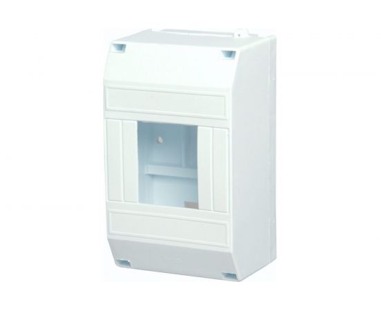 Пластиковый бокс REXANT КМПн 1/4 модуля IP20 белый 11-0114 