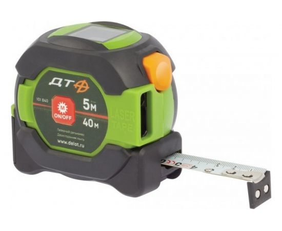 Рулетка 5М с лазерным дальномером 40М Дело техники 101840 
