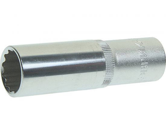 Головка торцевая 12-гранная глубокая (17 мм; 80 мм; 1/2"") ЭВРИКА ER-91510-12 