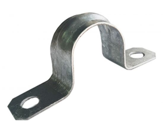 Скоба Урал ПАК металл., 2-х лапковая, d 25-26 мм, 100 шт. АР-00226-100 