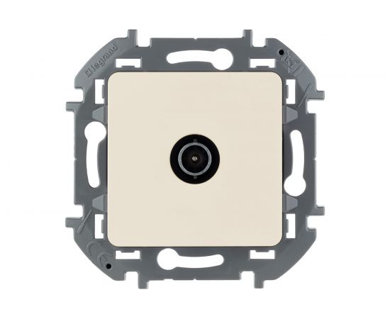 Оконечная TV розетка Legrand - 10 дБ - 5-862 мГц - INSPIRIA - слоновая кость 673871 