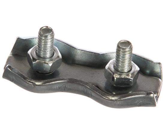 Канатный двойной зажим КРЕП-КОМП Duplex м3 100шт зд3ф 