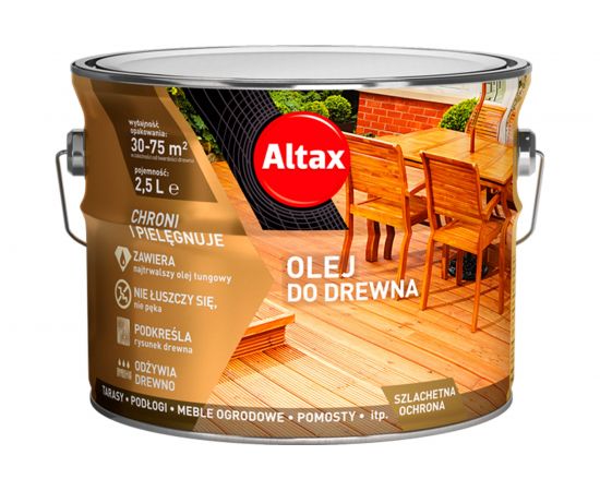 Масло ALTAX OLEJ графитовый, 2,5 литра 50040-15-000250 