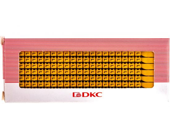 Маркер для кабеля DKC сечением 0,5-1,5 мм, символ L, 8221, 200шт MKCLS1 