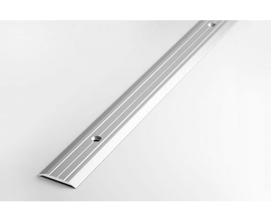 Порог прямой алюминиевый ЛУКА (25 мм, 1,8 м, без покрытия) 00000001333 