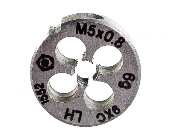 Плашка М 5 х0.8 9ХС левая ТМ Туламаш 102688 