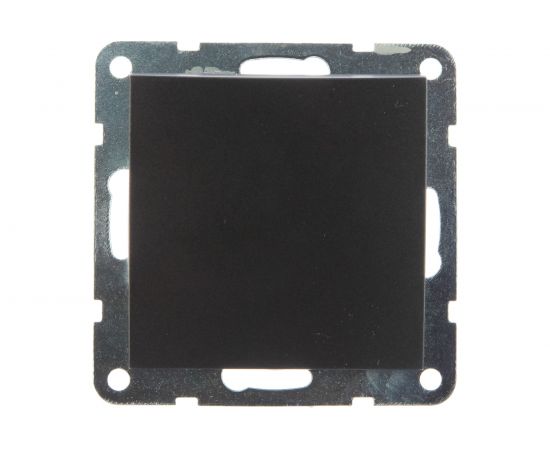 1-клавишный выключатель LK Studio, схема 1, 16 A, 250 B, черный бархат 860108-1 – изображение 2