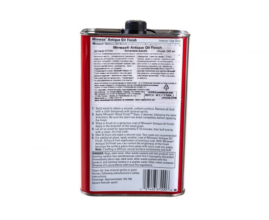 Античное масло Minwax 946 мл 67000 – изображение 2