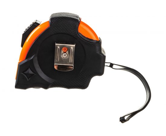 Рулетка Novocraft 10E 10м, 25 мм 6/60 SELF-STOP, ABS, лента: белая 10E1025NC – изображение 2