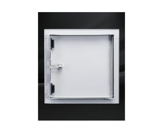 Ревизионная люк-дверца ВИЕНТО металлическая с замком 800x600 ДР8060МЗ – изображение 2