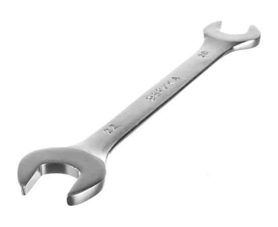 Рожковый ключ 20х22мм Chrome vanadium на держателе сатинированный ЭВРИКА ER-32022 – изображение 2
