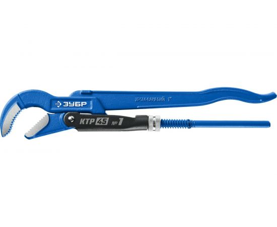 Трубный ключ Зубр Профессионал КТР-45, №1, изогнутые губки 27337-1_z02 – изображение 2