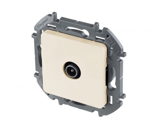 Оконечная TV розетка Legrand - 10 дБ - 5-862 мГц - INSPIRIA - слоновая кость 673871 – изображение 2